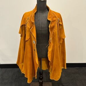 Arizona Indigenous Leather Suede Buckskin Jacket